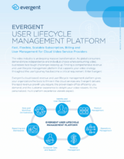 Evergent Product Overview